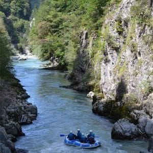 Summer Activities in Morzine with Frogs Rafting La Dranse