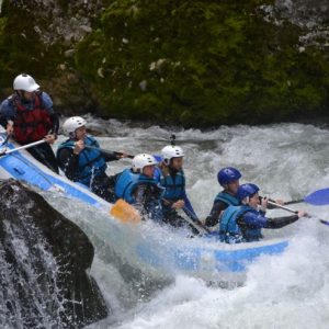 white water rafting in Morzine