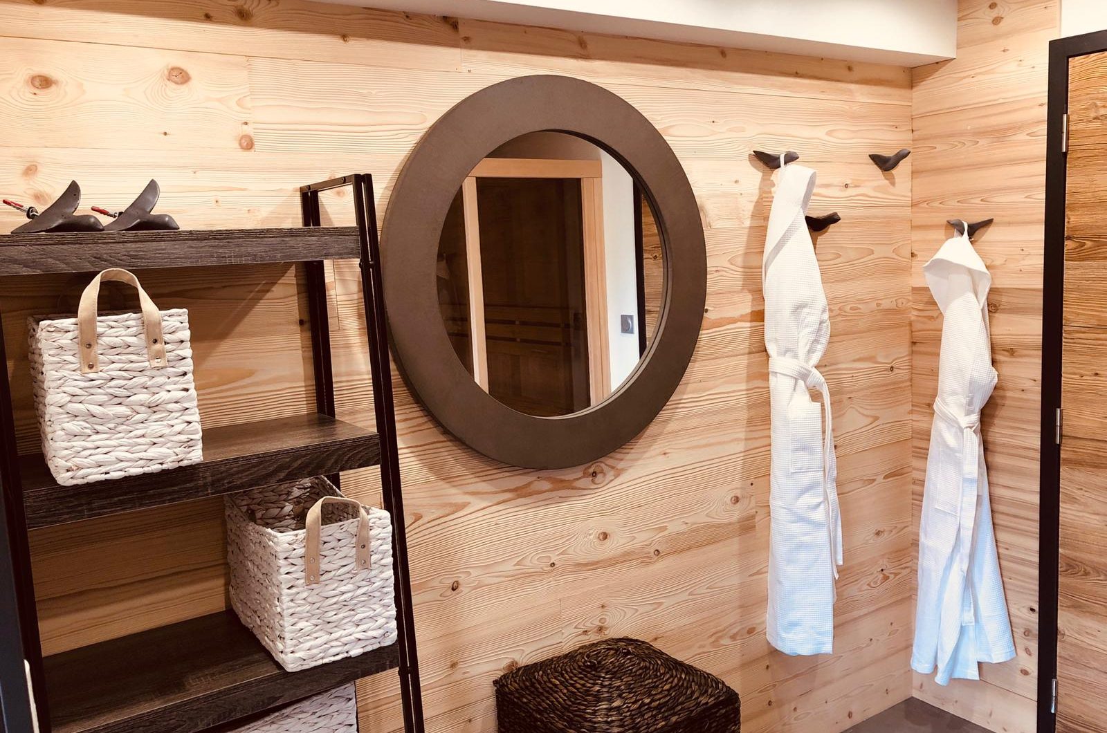 Elevation Alps Mont des Anges Sauna Room