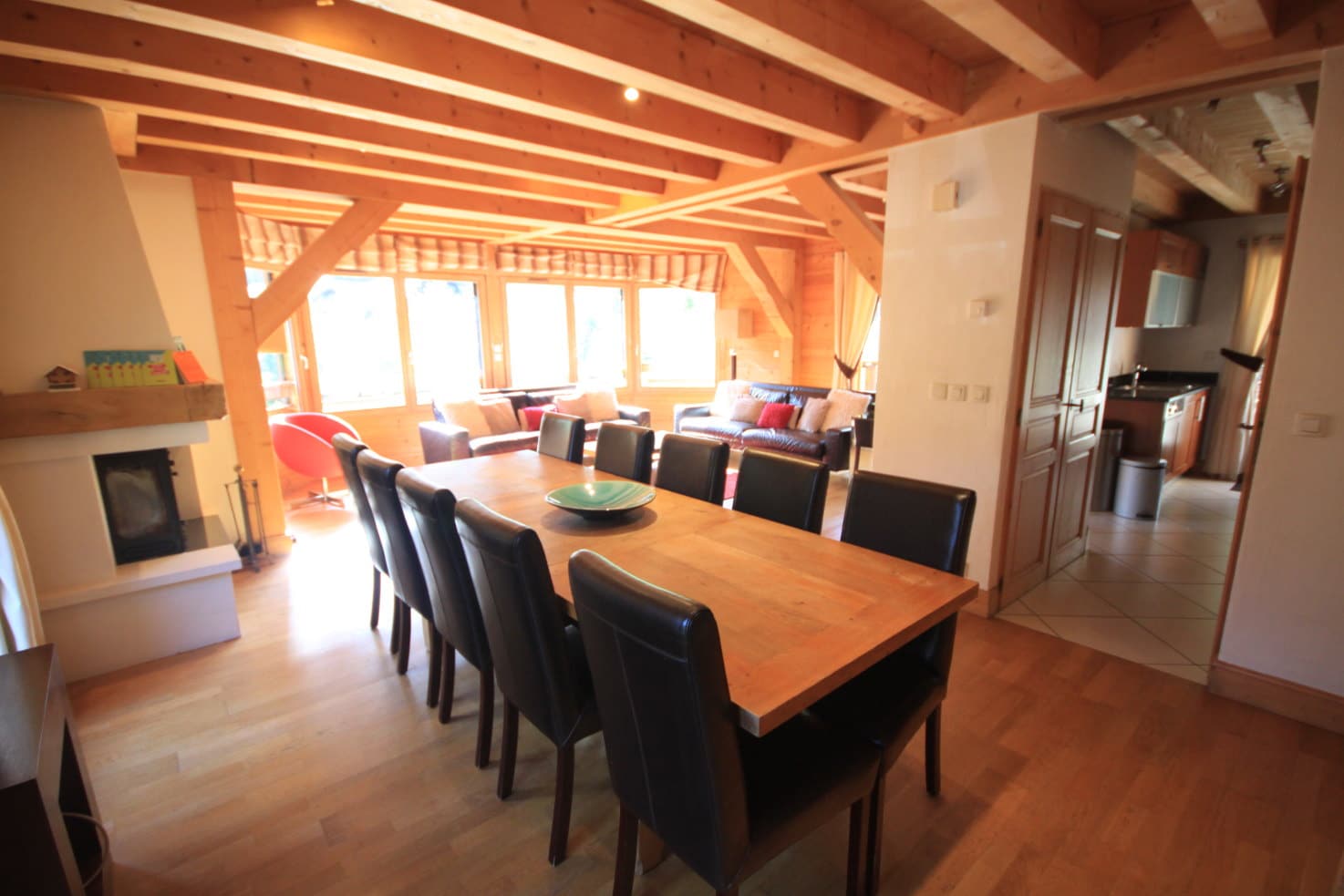 ElevationAlps Chalet de la Dranse Open Plan Living