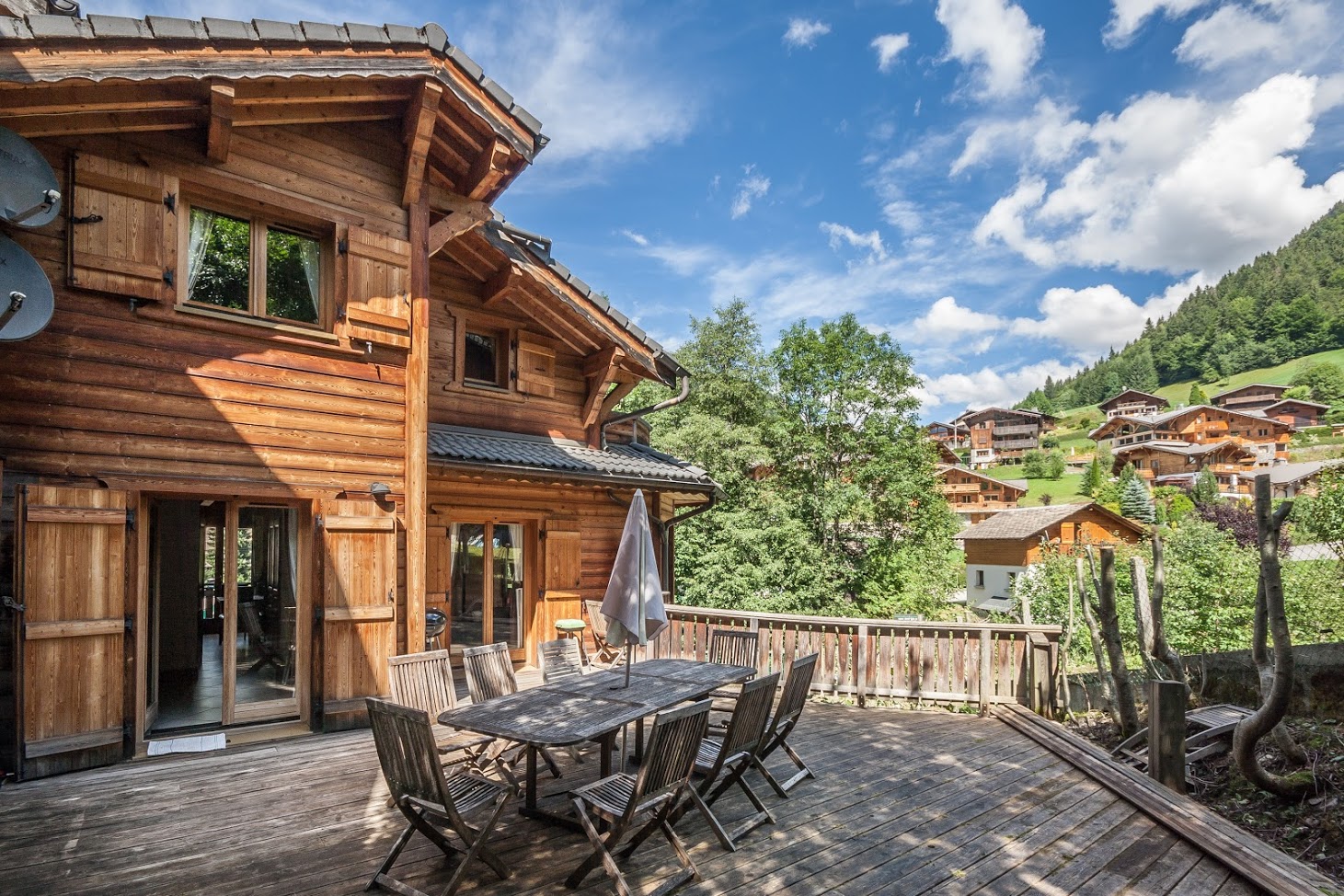 ElevationAlps Chalet de la Dranse Terrace