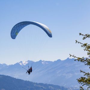 paragliding Morzine