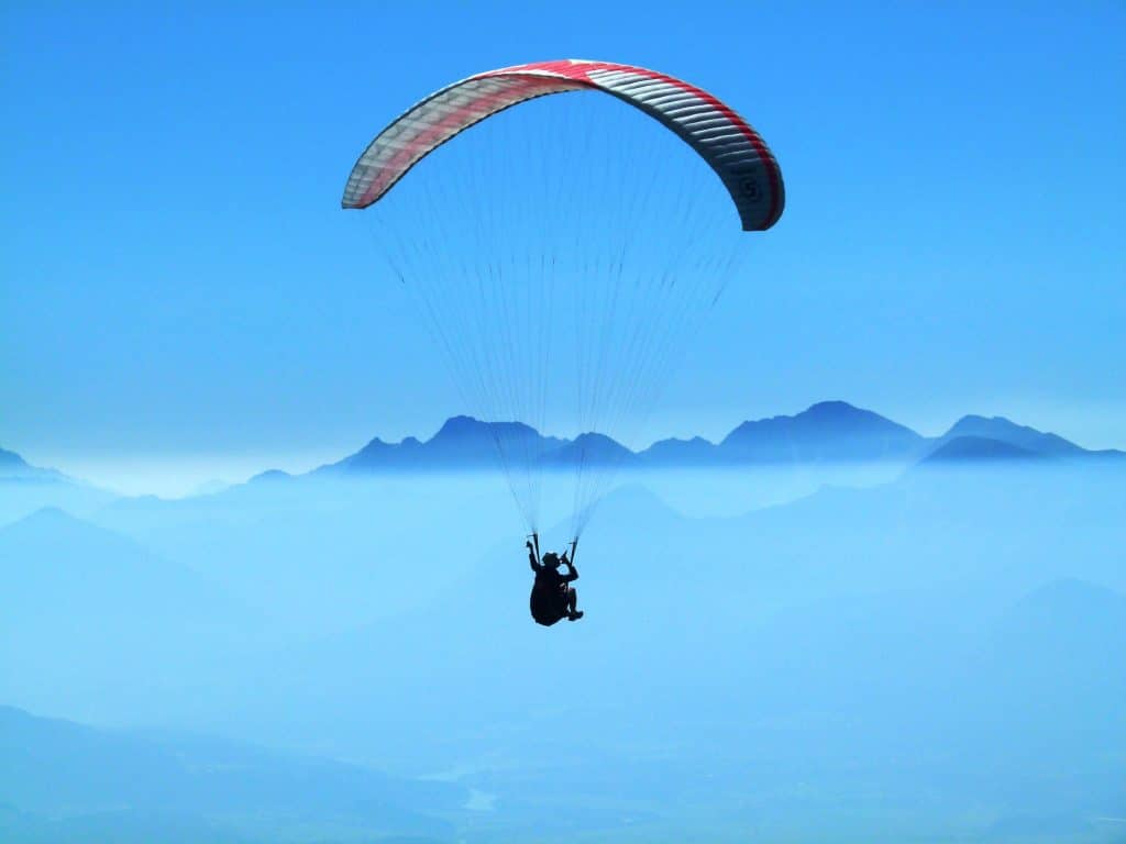 paragliding Morzine