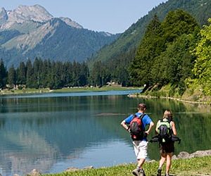 Lac Montriond hike 1