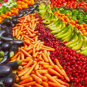 Market stall in Morzine