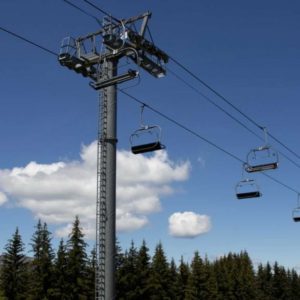 new Morzine ski lift 2 - old belvedere