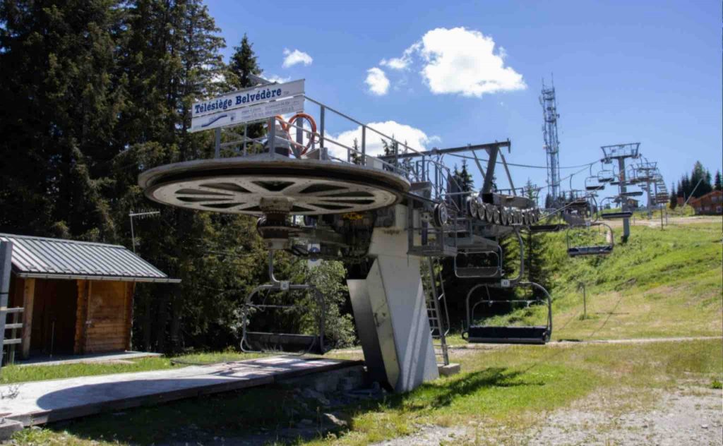 new morzine ski lift - old belvedere