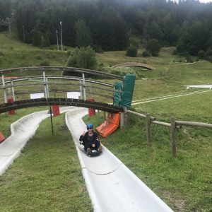 The luge in Morzine