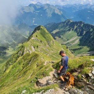 Hike amazing summits in the alps