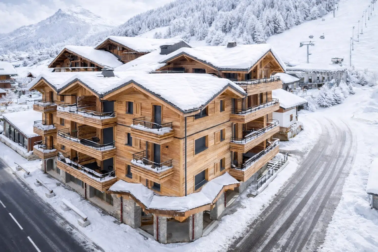 ELEVATION ALPS - CARLINA RESIDENCE - EXTERNAL SNOW