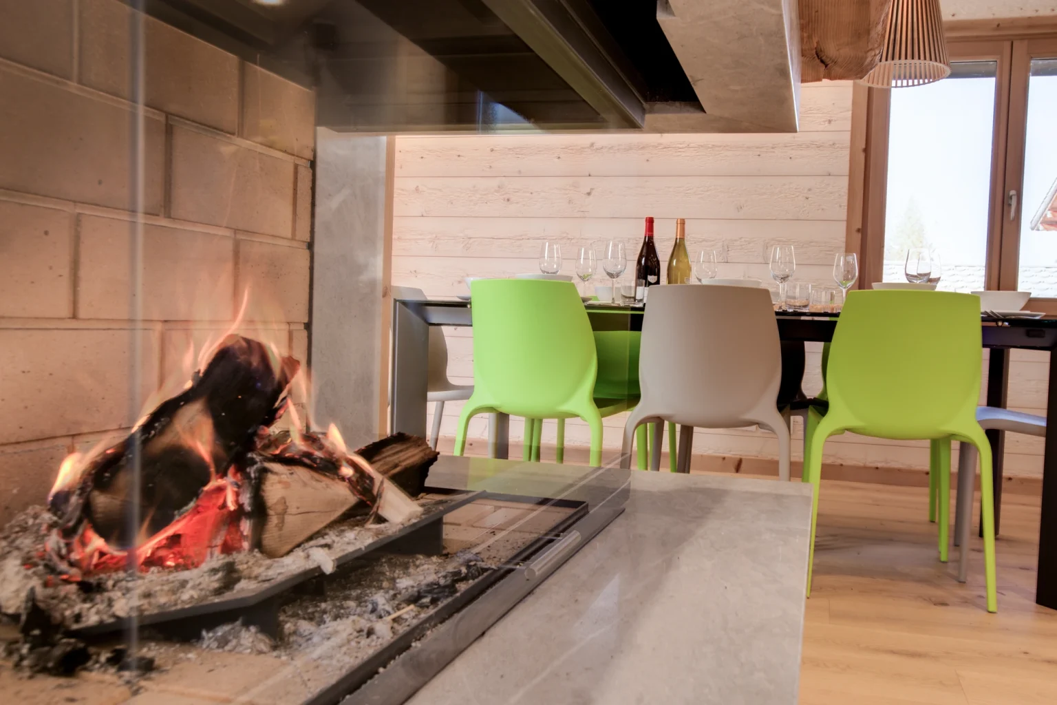 Elevation Alps - Chalet L'Anton -Fire