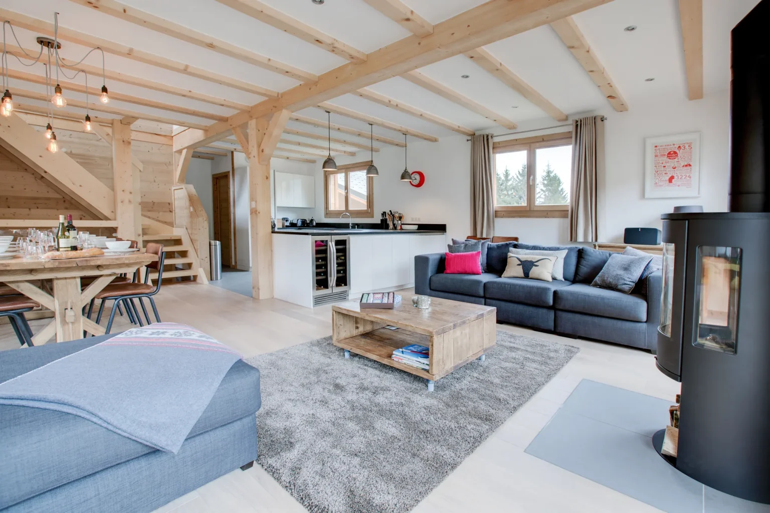 Chalet North Star - Sitting Area