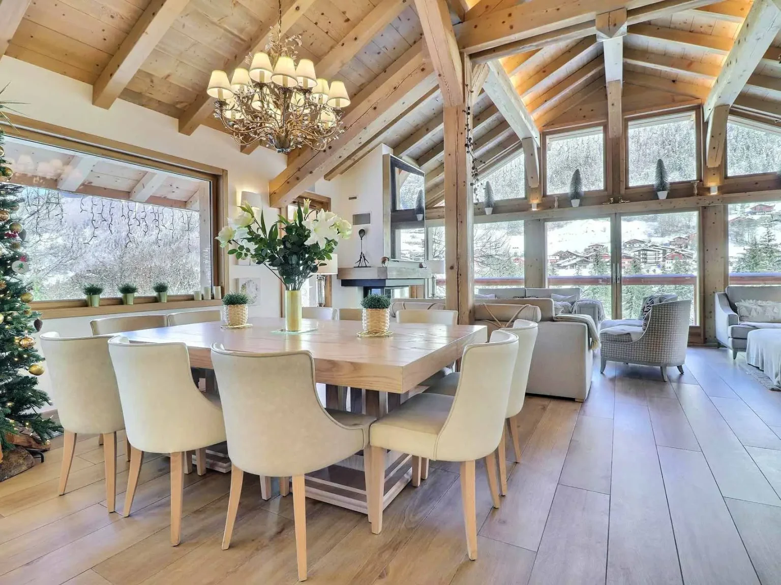 Elevation Alps - Chalet Fraser - open plan 2