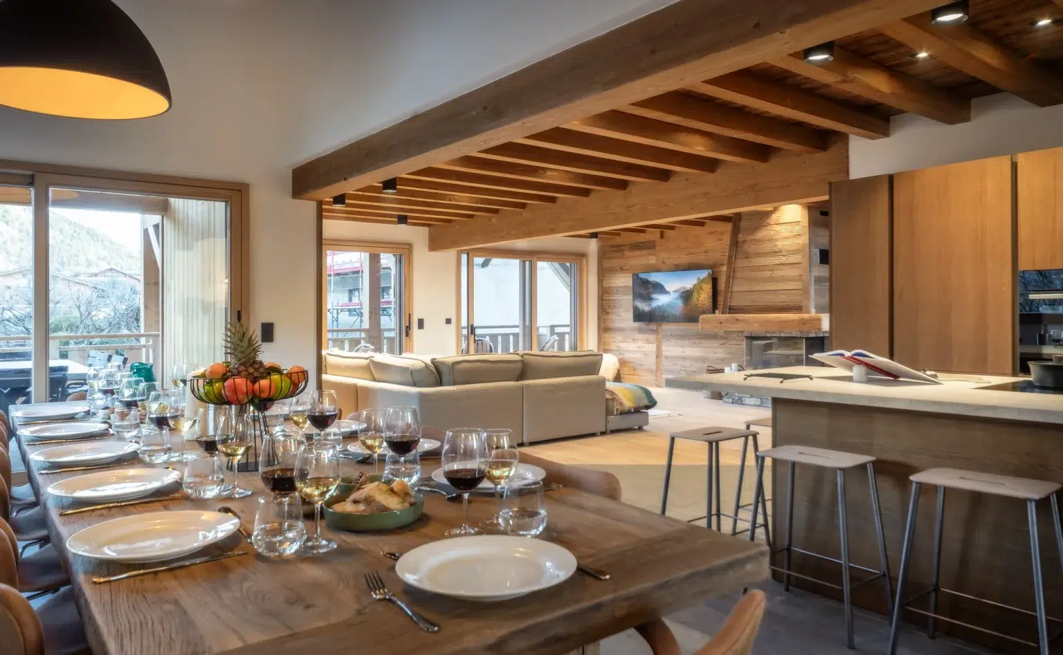 Elevation Alps - Snow Star Lodge - Open Plan